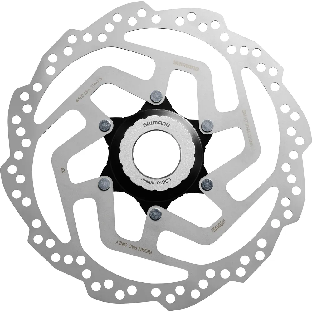uPRISE Bikes Shimano SM-RT10 Tourney TX Centre-Lock Disc Rotor Resin Pad Only 160 mm | Price match, 365 day return s, 18-Month Warranty, Finance Available & Free UK Delivery