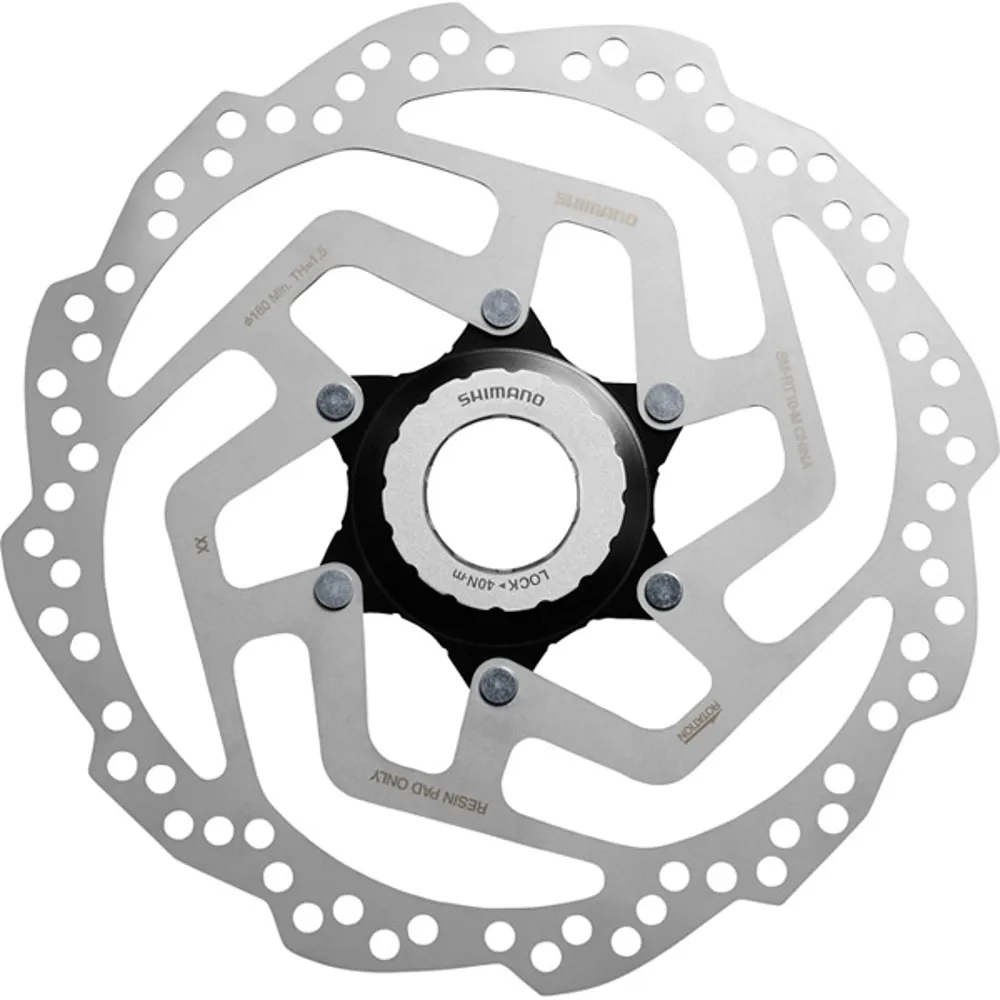 uPRISE Bikes Shimano SM-RT10 Tourney TX Centre-Lock Resin Pad Only Rotor - 180mm | Price match, 365 day return s, 18-Month Warranty, Finance Available & Free UK Delivery
