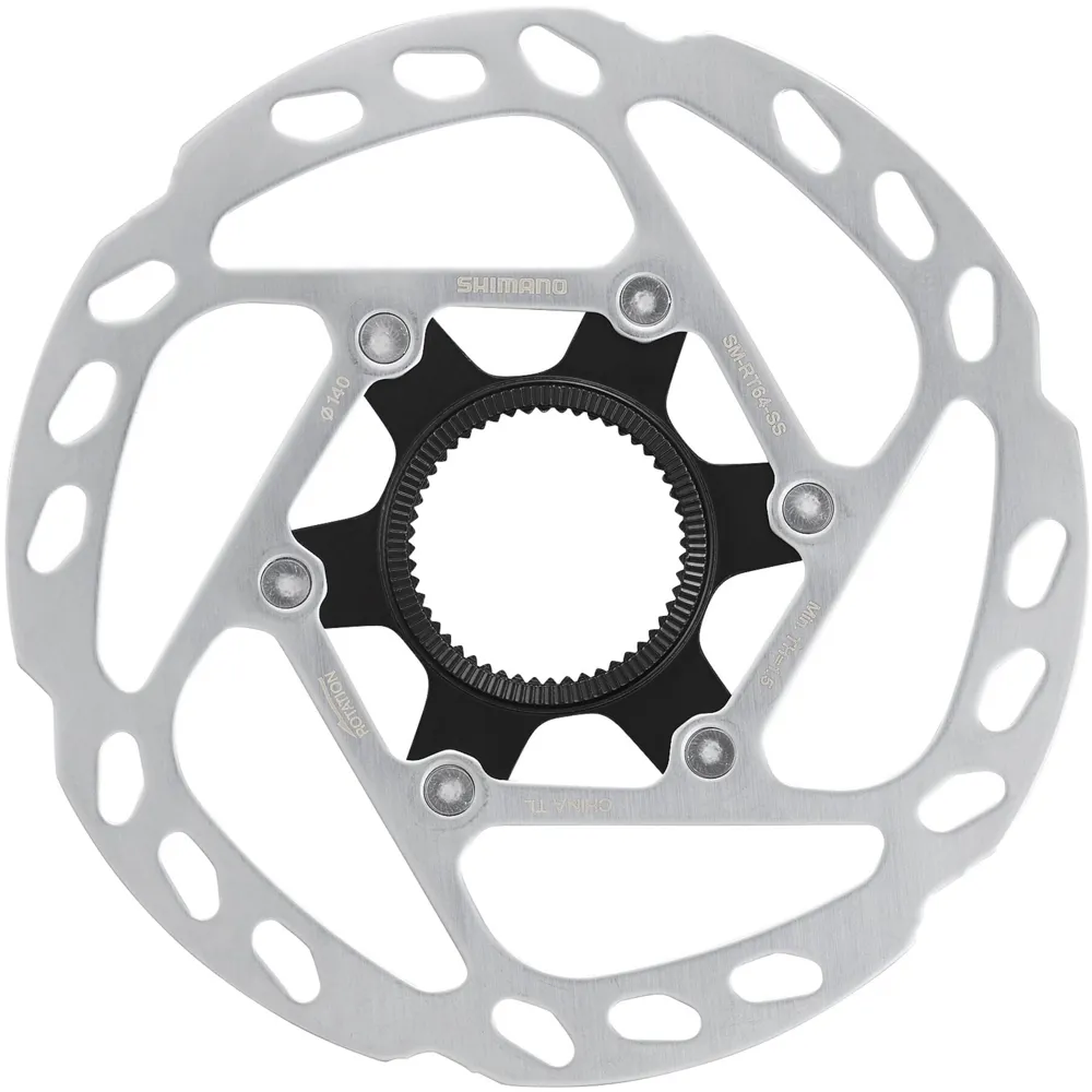 uPRISE Bikes Shimano SM-RT64 Steps Center Internal Lockring Lock Disc Rotor - 160mm | Price match, 365 day return s, 18-Month Warranty, Finance Available & Free UK Delivery