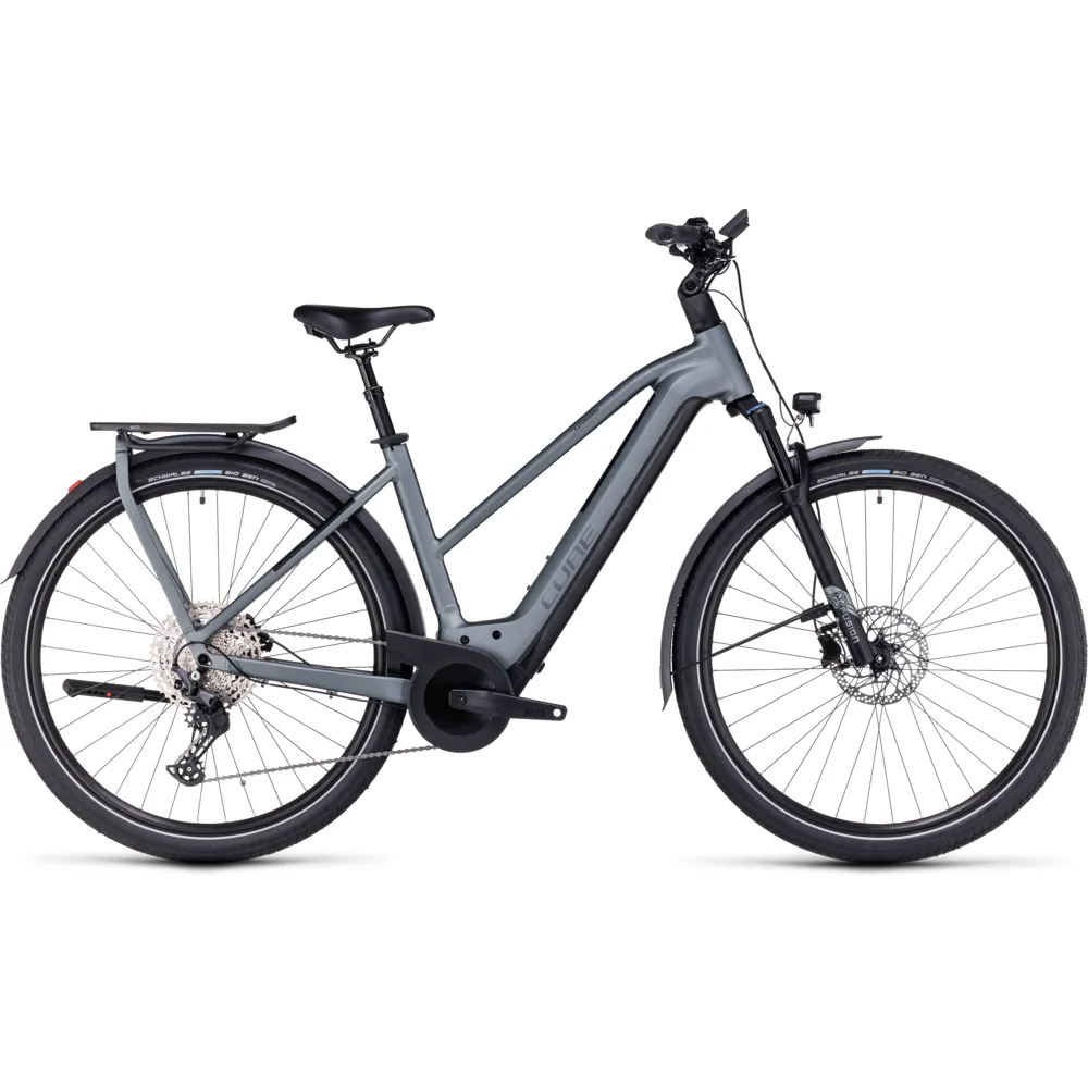 uPRISE Bikes Cube Kathmandu Hybrid Pro 750 Trapeze 2024 Electric Bike - Flashgrey | Price match, 365 day return s, 18-Month Warranty, Finance Available & Free UK Delivery