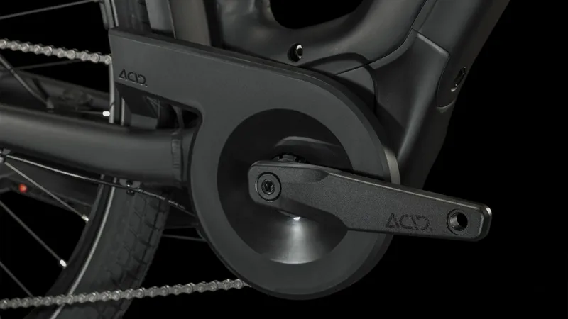 Cube Touring Hybrid Pro 625 Trapeze 2024 Electric Bike - Black/Metal-6