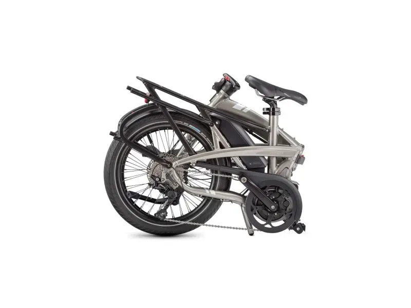 Tern Vektron S10 Performance 10 Speed Folding Electric Bike - Silver-1