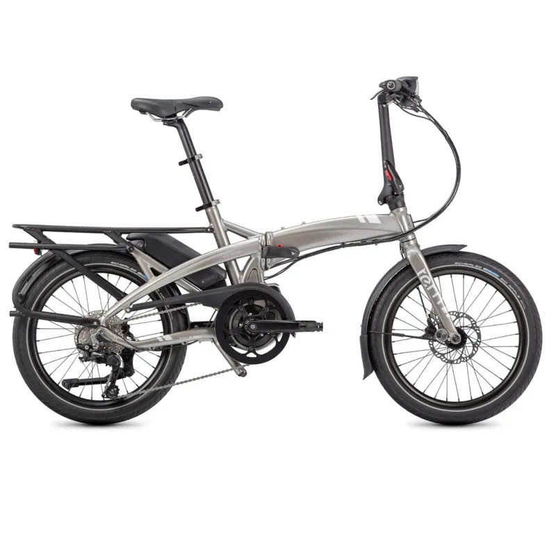 Tern Vektron S10 Performance 10 Speed Folding Electric Bike - Silver