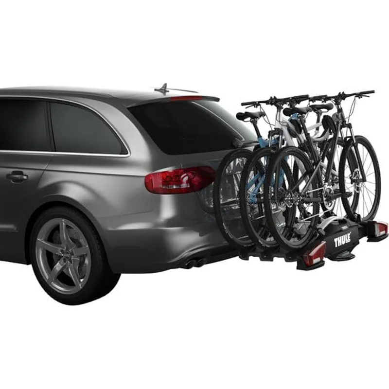 Thule VeloCompact 3-Bike Towball Carrier - 13-Pin - Black/Silver-2