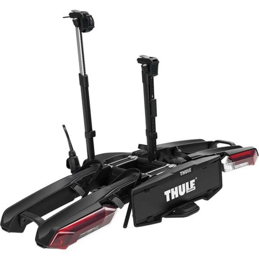 uPRISE Bikes Thule Epos 2-Bike Towball Cycle Carrier - Black/Silver | Price match, 365 day return s, 18-Month Warranty, Finance Available & Free UK Delivery