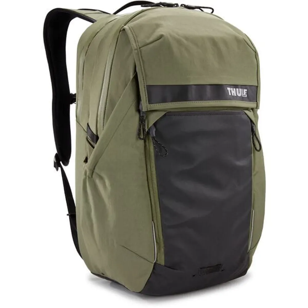 uPRISE Bikes Thule Paramount Commuter Backpack - 27L - Olive | Price match, 365 day return s, 18-Month Warranty, Finance Available & Free UK Delivery