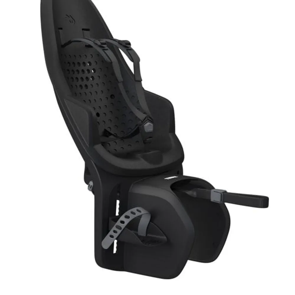 uPRISE Bikes Thule Yepp 2 Rack Mount Rear Child Seat - Midnight Black | Price match, 365 day return s, 18-Month Warranty, Finance Available & Free UK Delivery