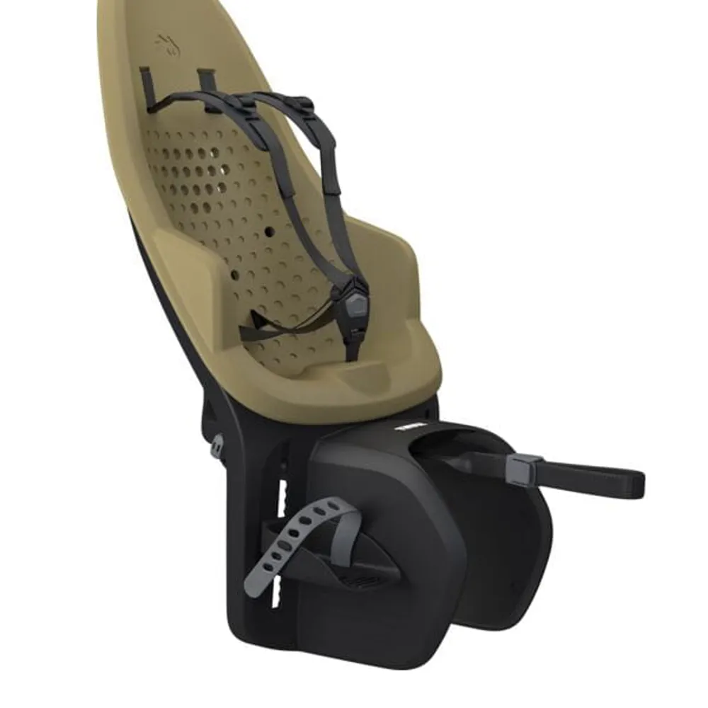 uPRISE Bikes Thule Yepp 2 Rack Mount Rear Child Seat - Fennel Tan | Price match, 365 day return s, 18-Month Warranty, Finance Available & Free UK Delivery