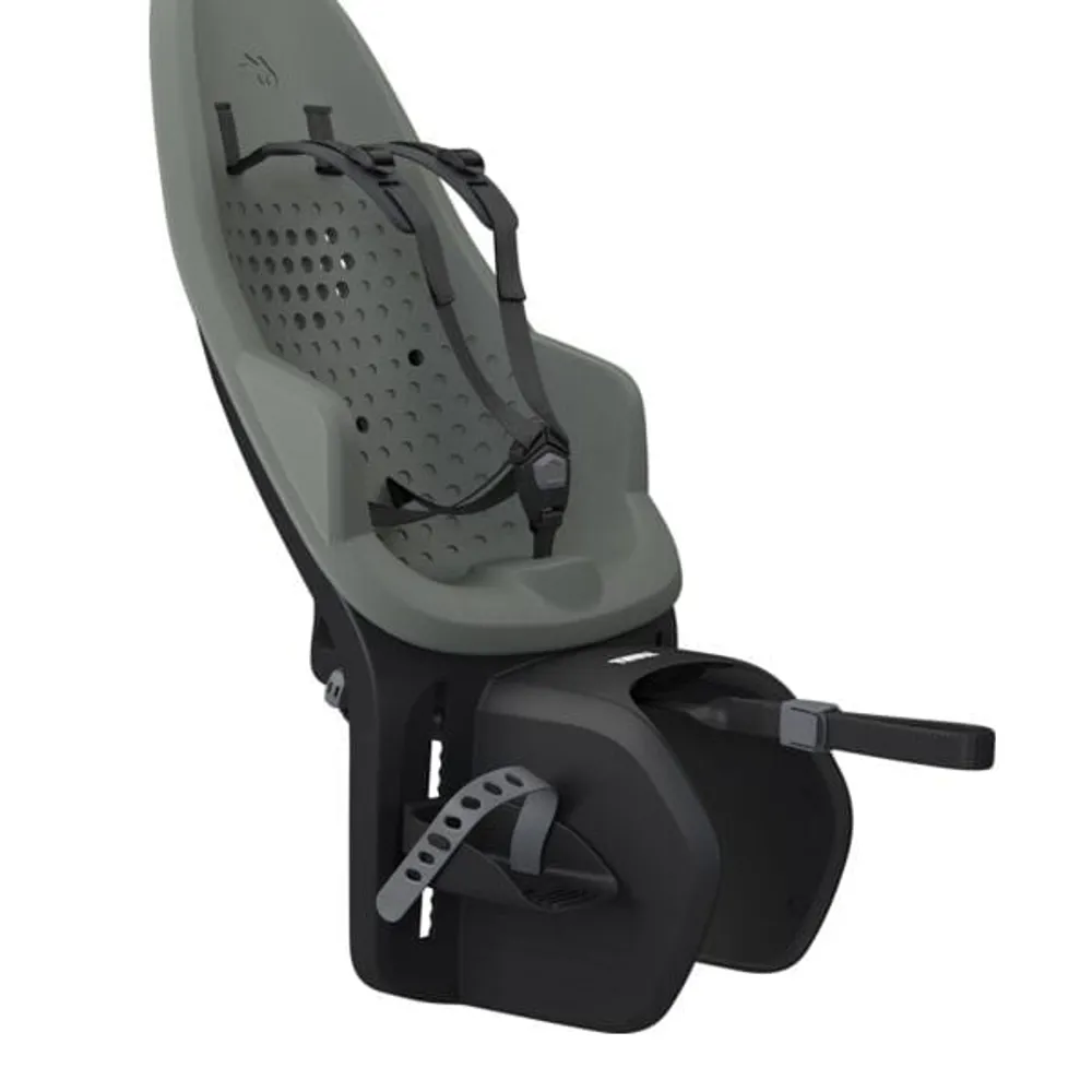 uPRISE Bikes Thule Yepp 2 Rack Mount Rear Child Seat - Agave | Price match, 365 day return s, 18-Month Warranty, Finance Available & Free UK Delivery