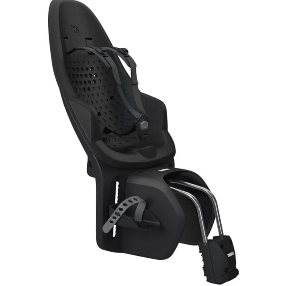 uPRISE Bikes Thule Yepp 2 Frame Mount Rear Child Seat - Midnight Black | Price match, 365 day return s, 18-Month Warranty, Finance Available & Free UK Delivery