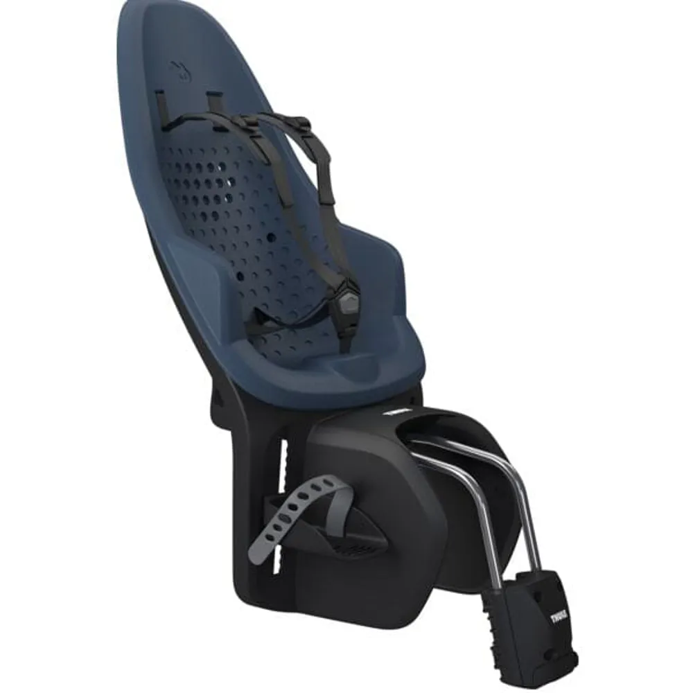 uPRISE Bikes Thule Yepp 2 Frame Mount Rear Child Seat - Majolica Blue | Price match, 365 day return s, 18-Month Warranty, Finance Available & Free UK Delivery
