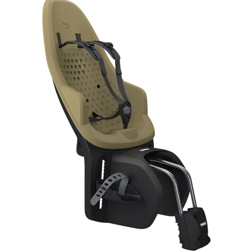 uPRISE Bikes Thule Yepp 2 Frame Mount Rear Child Seat - Fennel Tan | Price match, 365 day return s, 18-Month Warranty, Finance Available & Free UK Delivery