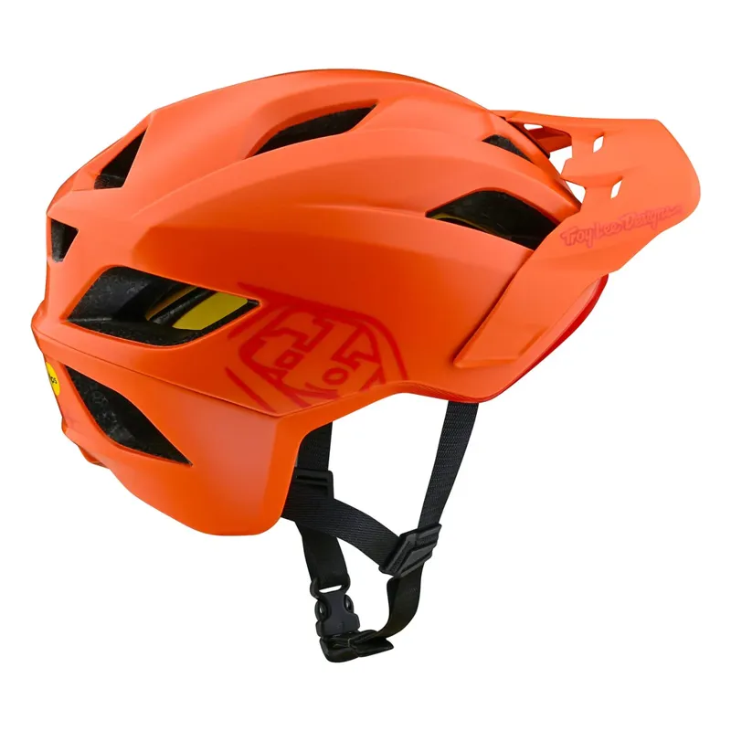 Troy Lee Designs Flowline MIPS MTB Helmet - Point Mandarin-1