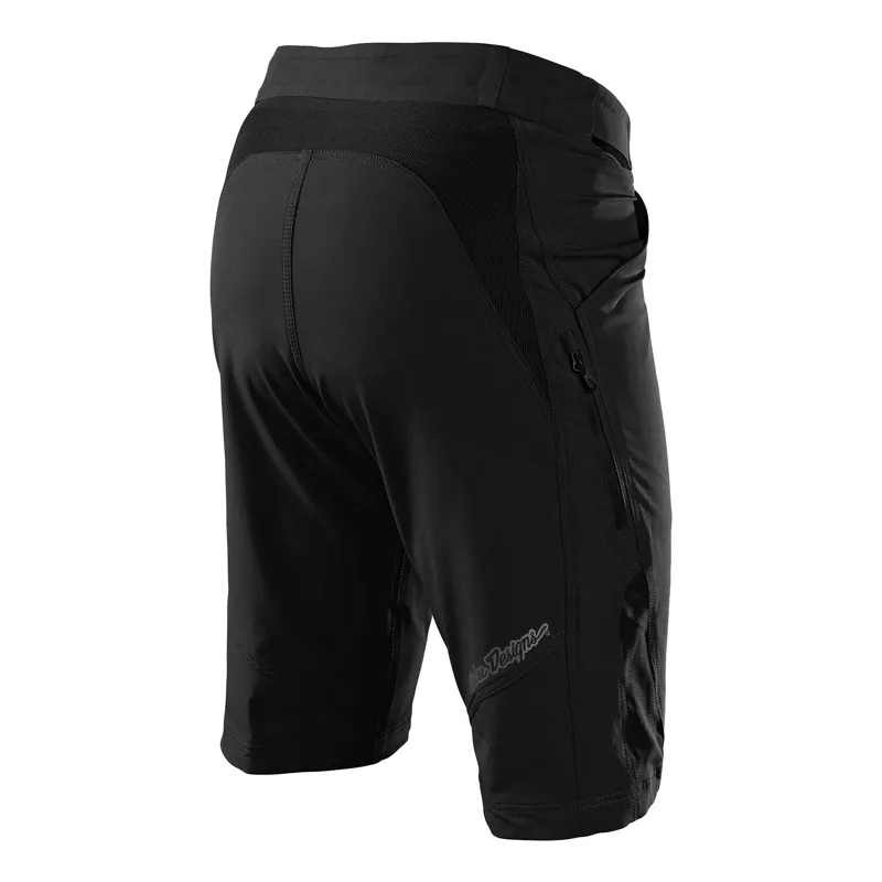 Troy Lee Designs Ruckus Shell Only Men's Baggy Shorts - Solid Black-1