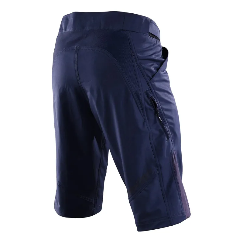 Troy Lee Designs Ruckus Men's Baggy Shorts - Shell Only - Solid Navy-1