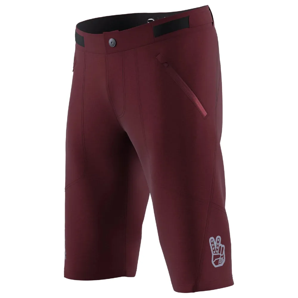 uPRISE Bikes Troy Lee Designs Skyline Men's Baggy Shorts - Solid Wine | Price match, 365 day return s, 18-Month Warranty, Finance Available & Free UK Delivery