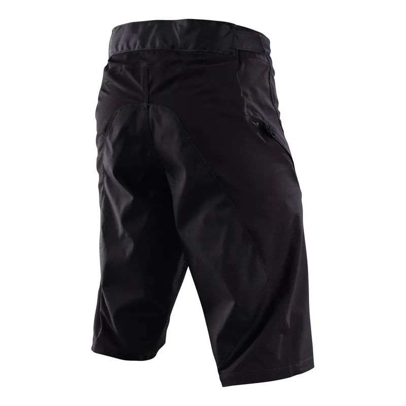 Troy Lee Designs Sprint Men's Baggy Shorts - Mono Black - 30 inch Waist-1