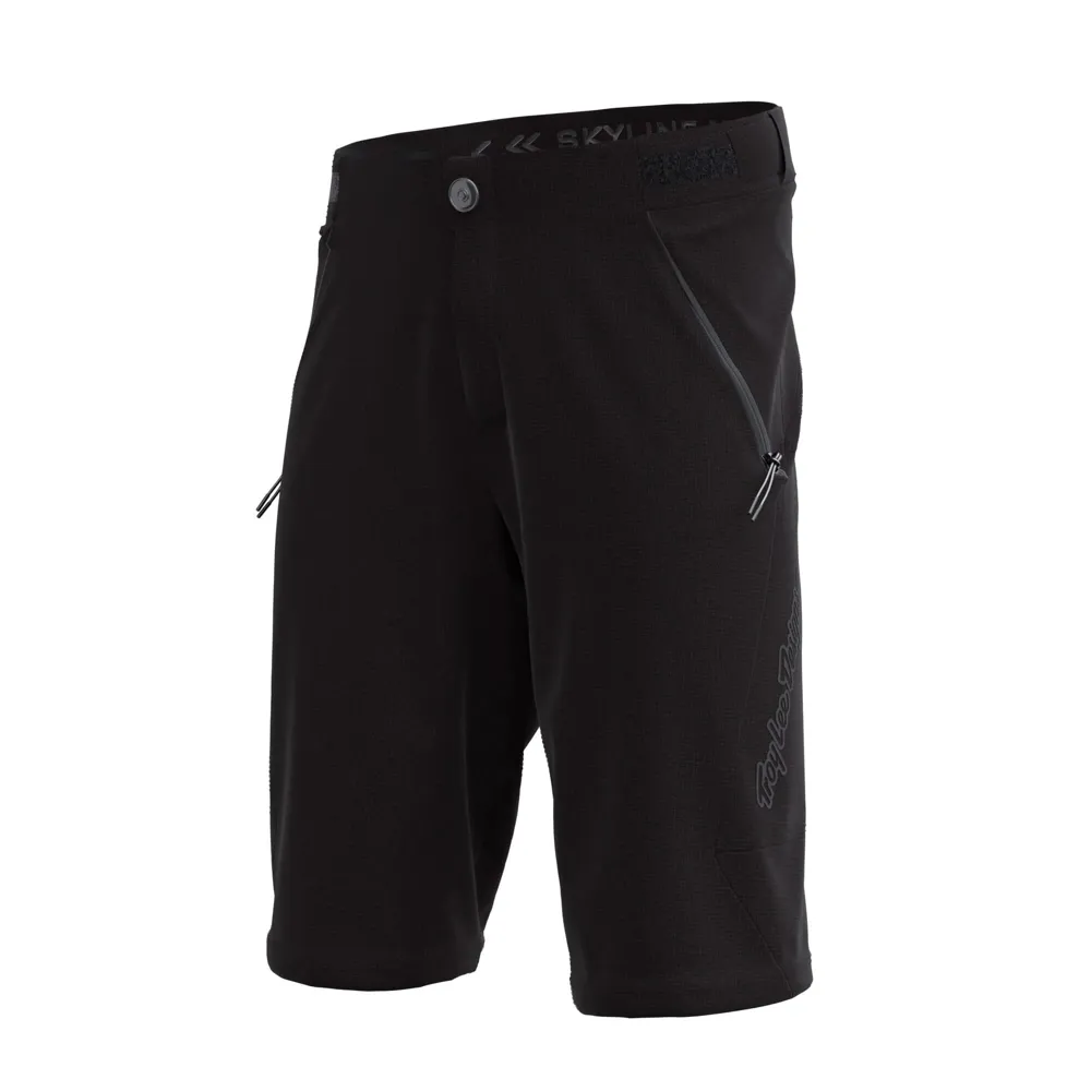 uPRISE Bikes Troy Lee Designs Skyline Youth Baggy Shorts - Mono Black | Price match, 365 day return s, 18-Month Warranty, Finance Available & Free UK Delivery