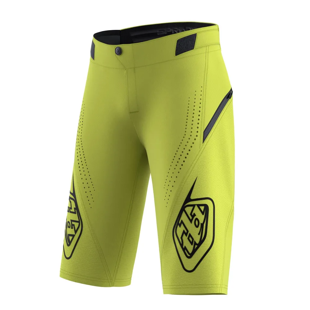 uPRISE Bikes Troy Lee Designs Sprint Youth Baggy Shorts - Mono Flo Yellow | Price match, 365 day return s, 18-Month Warranty, Finance Available & Free UK Delivery