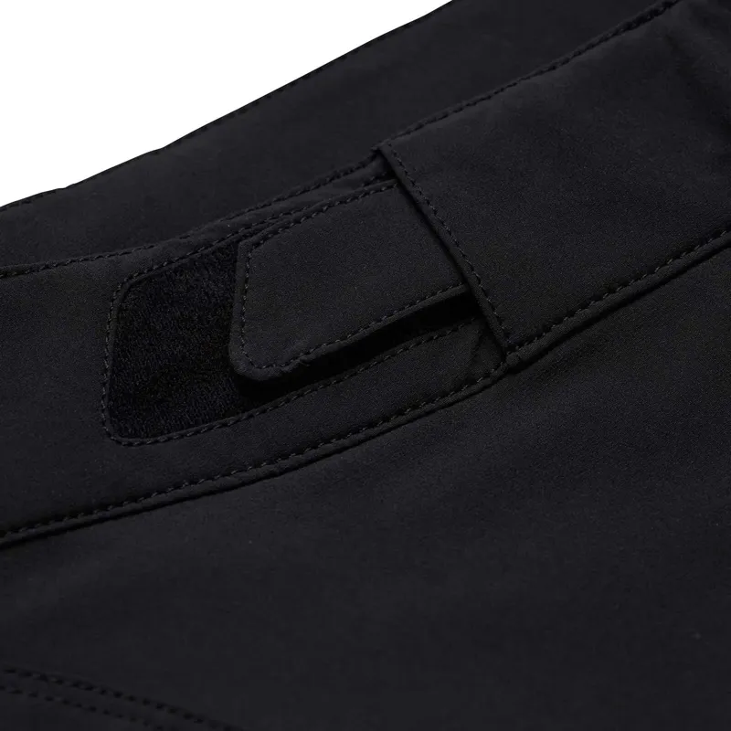 Troy Lee Mischief Women's Baggy Shorts Shell Only - Solid Black-1