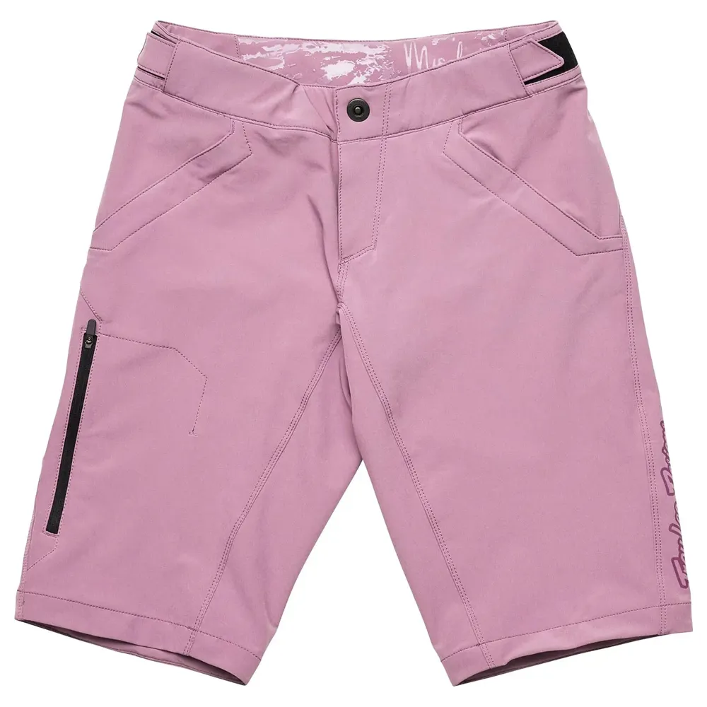 uPRISE Bikes Troy Lee Designs Mischief Women's Baggy Shorts - Shell Only - Solid Rosewood | Price match, 365 day return s, 18-Month Warranty, Finance Available & Free UK Delivery