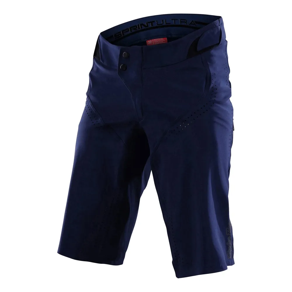 uPRISE Bikes Troy Lee Designs Sprint Ultra Men's Baggy Shorts - Solid Navy | Price match, 365 day return s, 18-Month Warranty, Finance Available & Free UK Delivery