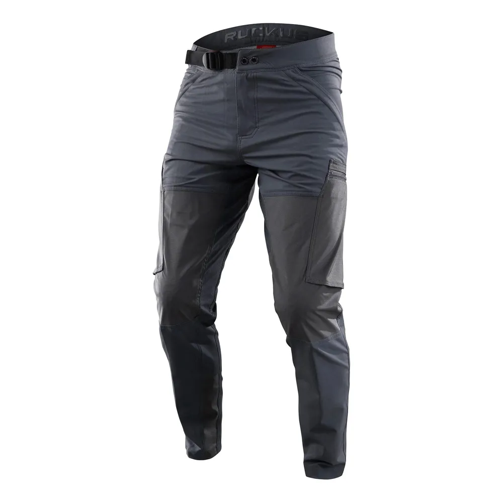 uPRISE Bikes Troy Lee Designs Ruckus Men's Cargo Trousers - Mono Charcoal | Price match, 365 day return s, 18-Month Warranty, Finance Available & Free UK Delivery