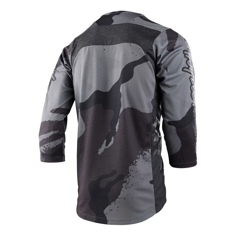 Troy Lee Designs Ruckus Men's 3/4 Jersey - Camber Camo Black-1