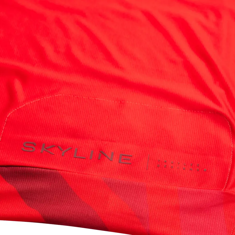 Troy Lee Designs Skyline Men's Short Sleeve Jersey - SRAM Eagle One Red-2