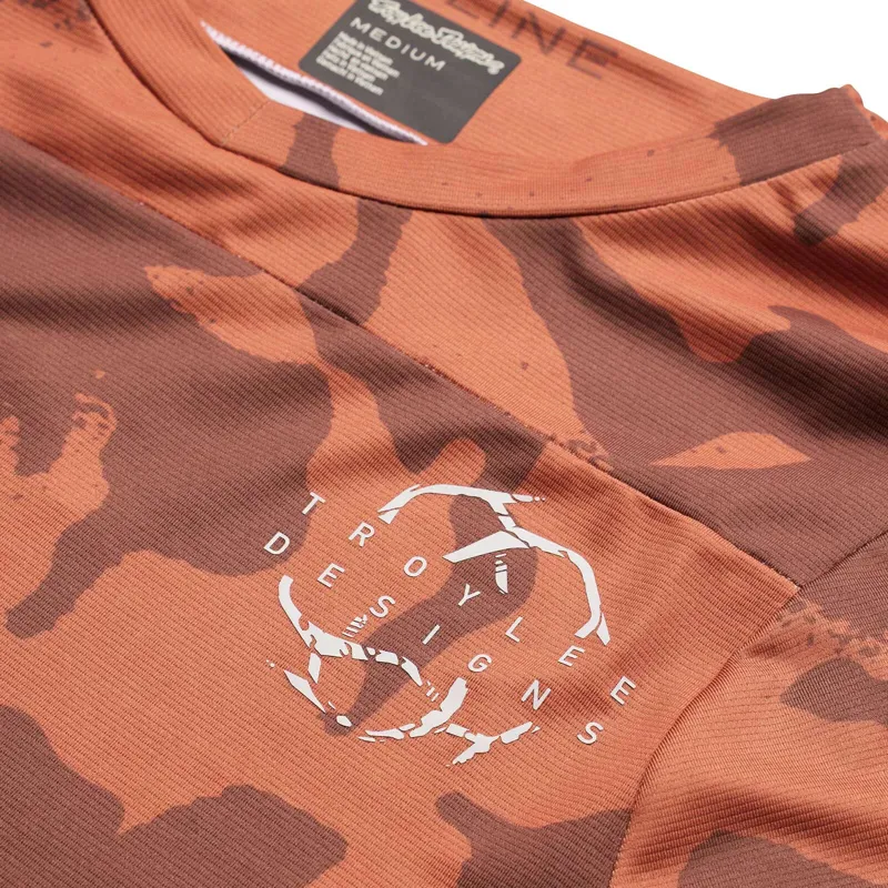 Troy Lee Designs Skyline Men's Short Sleeve Jersey - Shadow Camo Brick-1