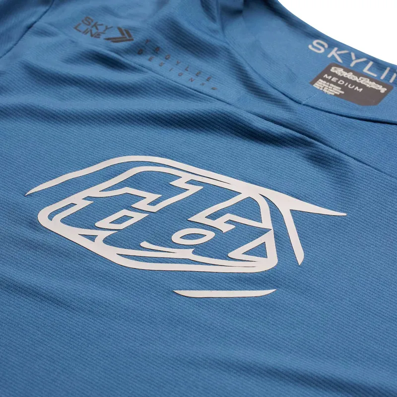 Troy Lee Designs Skyline Men's Short Sleeve Jersey - Iconic Indigo-1