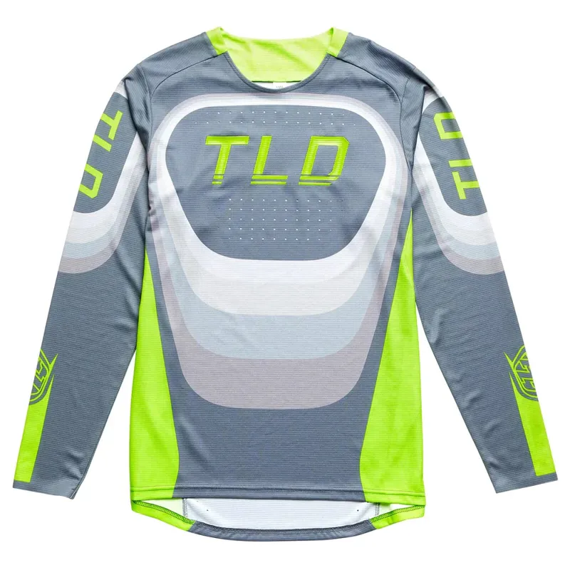 Troy Lee Designs Sprint Men's Long Sleeve Jersey - Reverb Charcoal