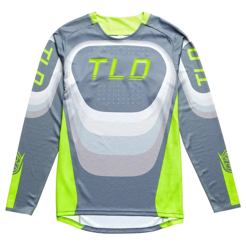 uPRISE Bikes Troy Lee Designs Sprint Men's Long Sleeve Jersey - Reverb Charcoal | Price match, 365 day return s, 18-Month Warranty, Finance Available & Free UK Delivery
