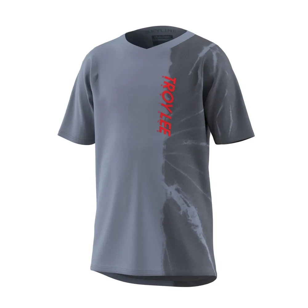 uPRISE Bikes Troy Lee Designs Skyline Youth Short Sleeve Jersey - Half Dye Cement | Price match, 365 day return s, 18-Month Warranty, Finance Available & Free UK Delivery