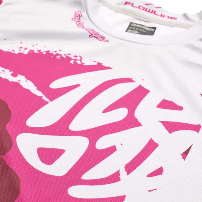 Troy Lee Designs Flowline Men's Short Sleeve Jersey - Confined Mist-1