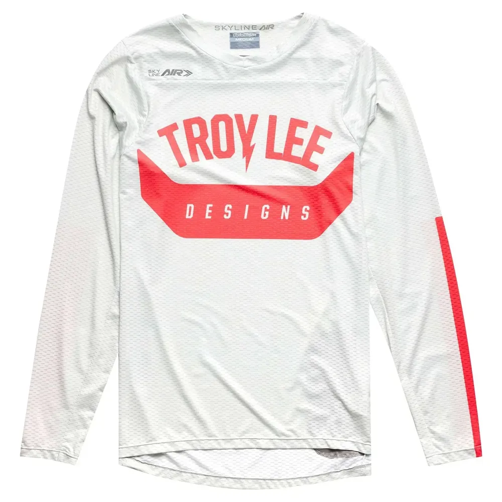 uPRISE Bikes Troy Lee Designs Skyline Air Men's Long Sleeve Jersey - Aircore Cement | Price match, 365 day return s, 18-Month Warranty, Finance Available & Free UK Delivery