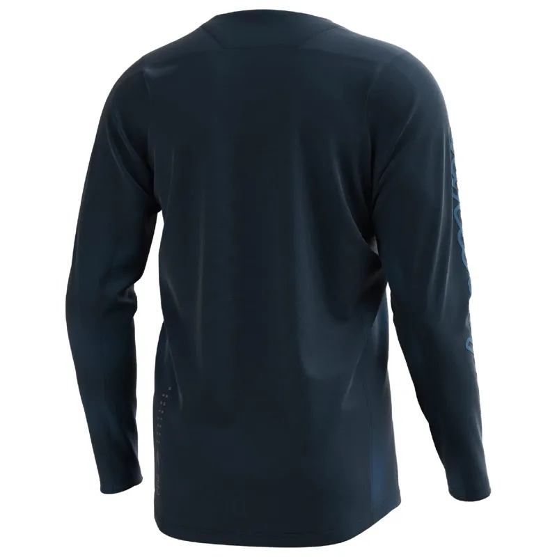 Troy Lee Designs Skyline Chill Men's Long Sleeve Jersey - Waves Blue-1