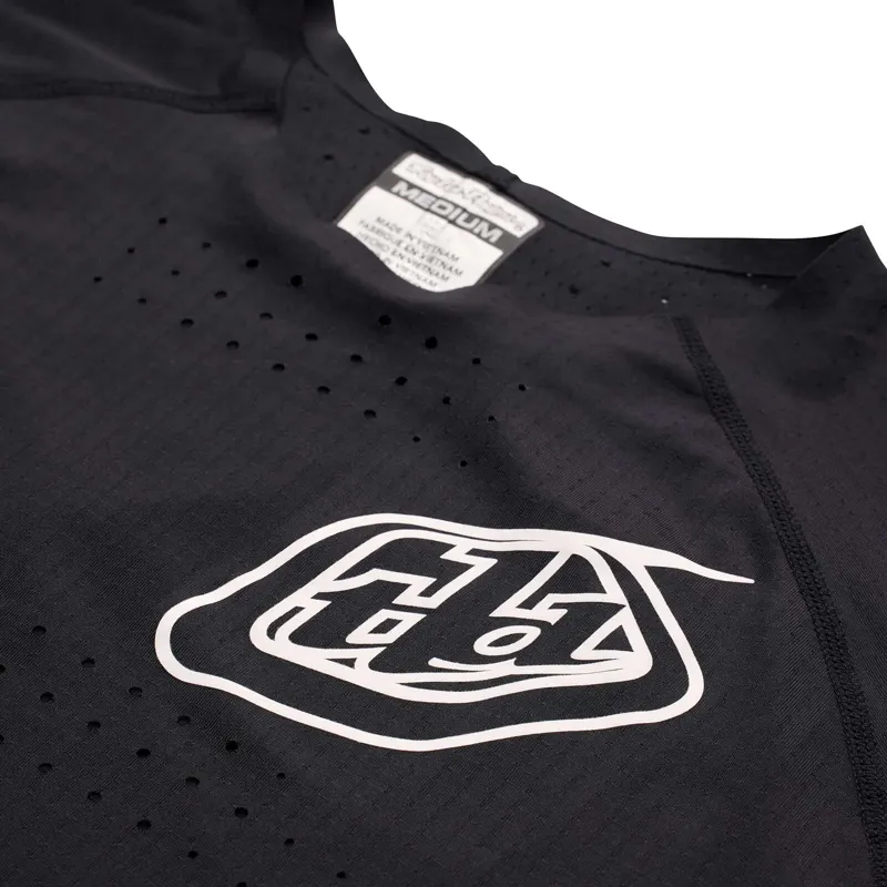 Troy Lee Designs Sprint Ultra Men's Long Sleeve Jersey - Mono Black-1