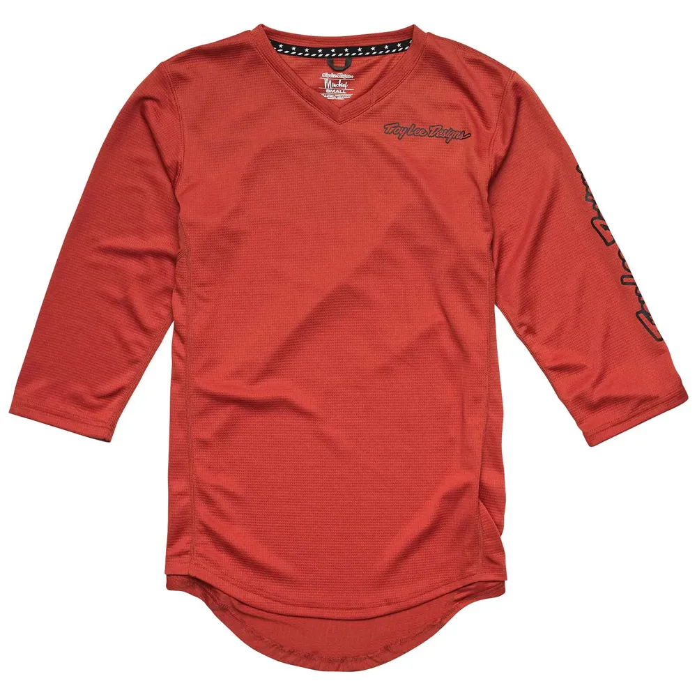uPRISE Bikes Troy Lee Designs Mischief Women's 3/4 Jersey - Solid Henna | Price match, 365 day return s, 18-Month Warranty, Finance Available & Free UK Delivery