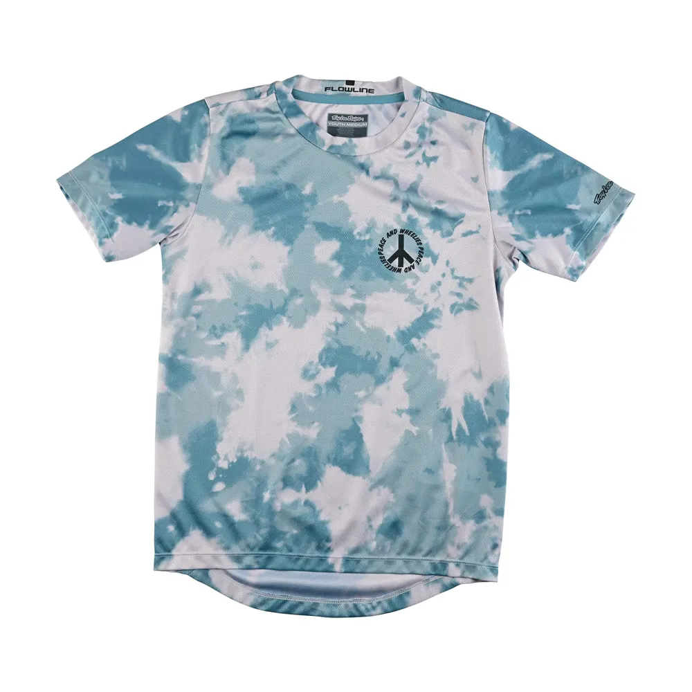 uPRISE Bikes Troy Lee Designs Flowline Youth Short Sleeve Jersey - Plot Ivy | Price match, 365 day return s, 18-Month Warranty, Finance Available & Free UK Delivery