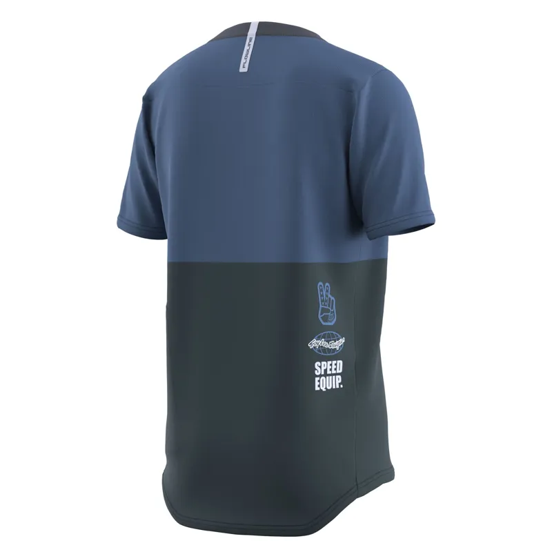 Troy Lee Designs Flowline Youth Short Sleeve Jersey - Scripter Windward-1