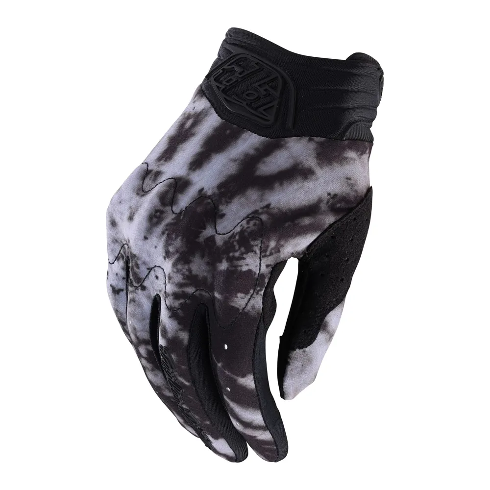 uPRISE Bikes Troy Lee Designs Gambit Women's Long Finger Gloves - Tie Dye Black | Price match, 365 day return s, 18-Month Warranty, Finance Available & Free UK Delivery