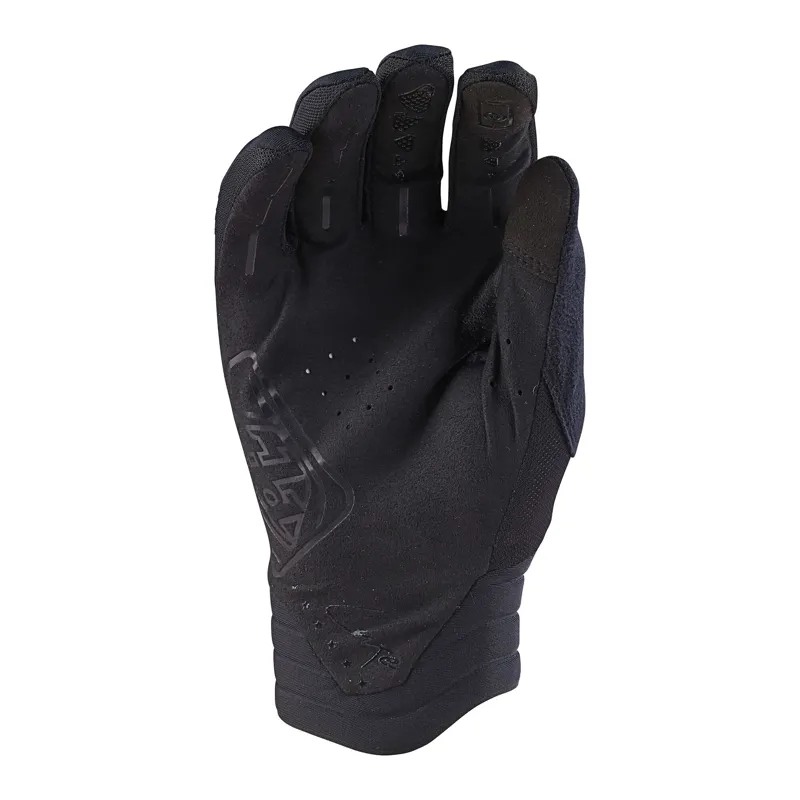 Troy Lee Designs Luxe Women's Long Finger Gloves - Solid Black-1