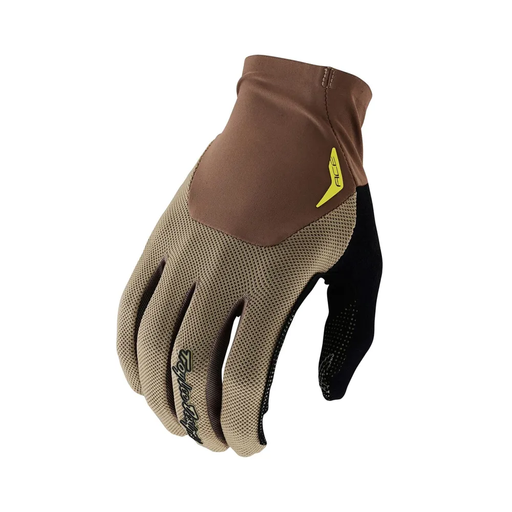 uPRISE Bikes Troy Lee Designs Ace Long Finger Gloves - Mono Oak | Price match, 365 day return s, 18-Month Warranty, Finance Available & Free UK Delivery