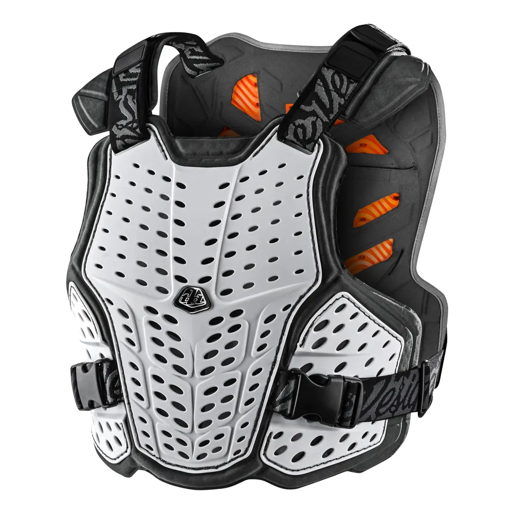 uPRISE Bikes Troy Lee Designs Rockfight CE Chest Protector - White | Price match, 365 day return s, 18-Month Warranty, Finance Available & Free UK Delivery