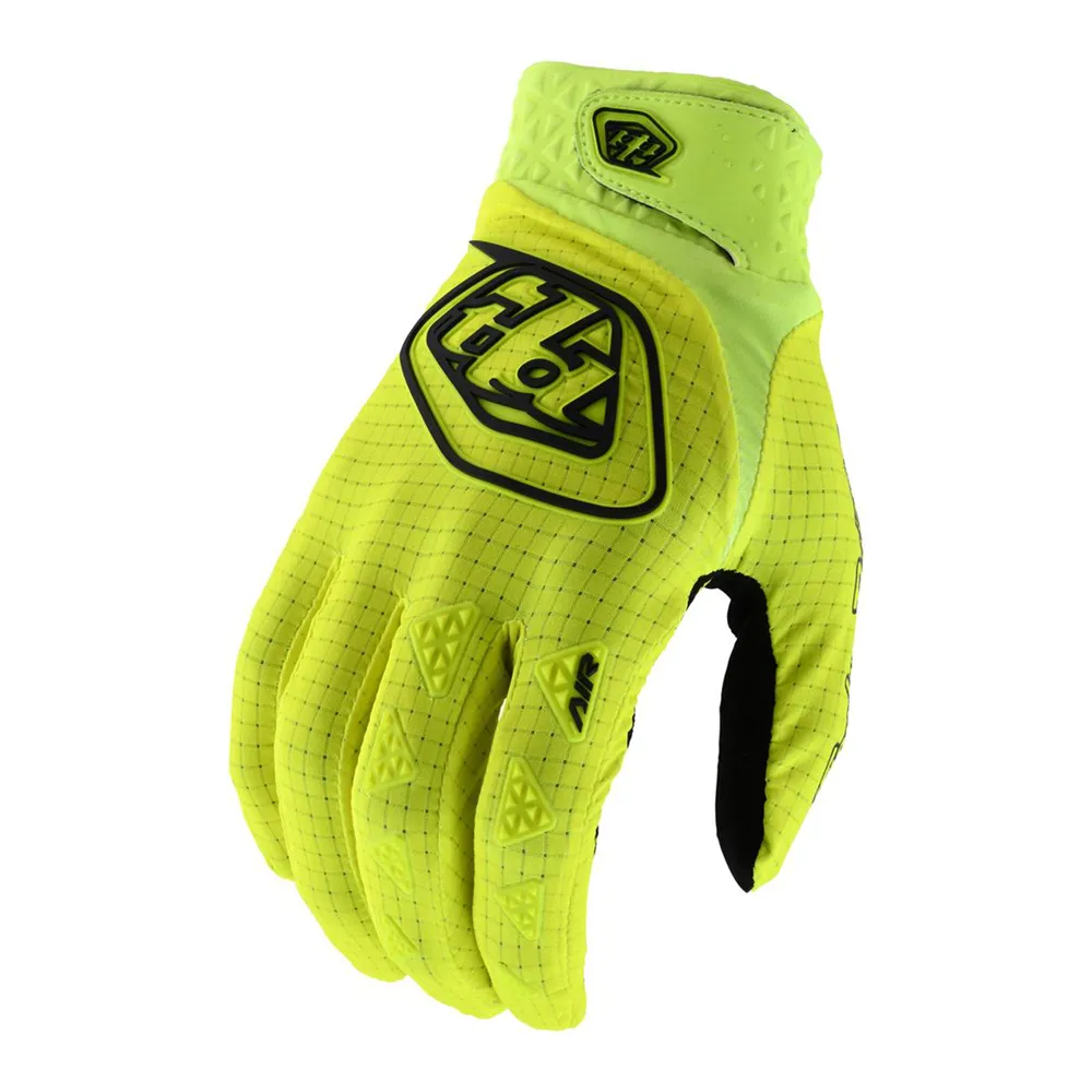 uPRISE Bikes Troy Lee Designs Air Long Finger Gloves - Yellow | Price match, 365 day return s, 18-Month Warranty, Finance Available & Free UK Delivery