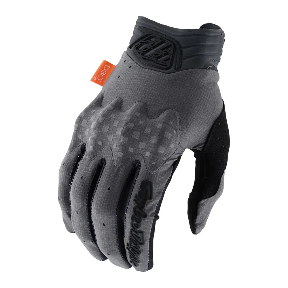 uPRISE Bikes Troy Lee Designs Gambit Long Finger Gloves - Charcoal | Price match, 365 day return s, 18-Month Warranty, Finance Available & Free UK Delivery
