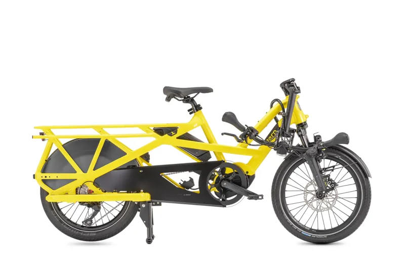 Tern GSD S10 LR 400wh Electric Cargo Bike - School Bus Yellow-1
