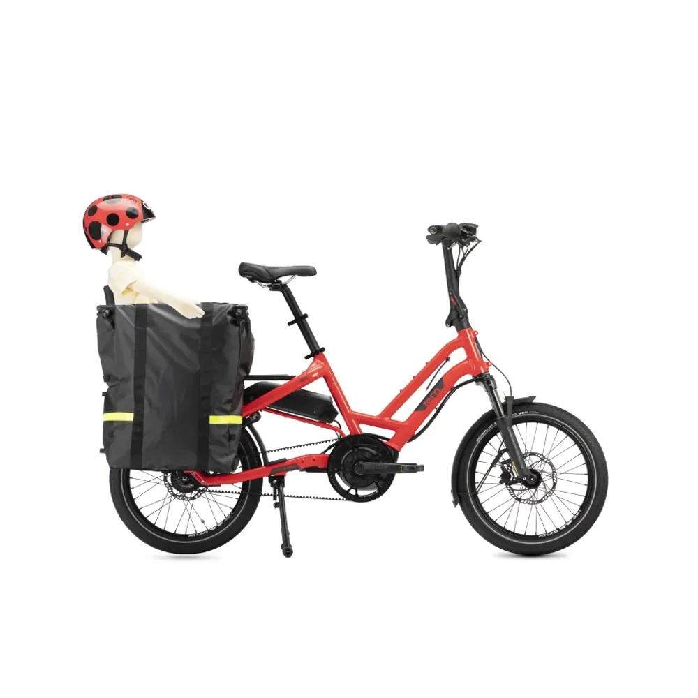 uPRISE Bikes Tern Storm Box Mini Cargo Carrier/Childseat - Black | Price match, 365 day return s, 18-Month Warranty, Finance Available & Free UK Delivery