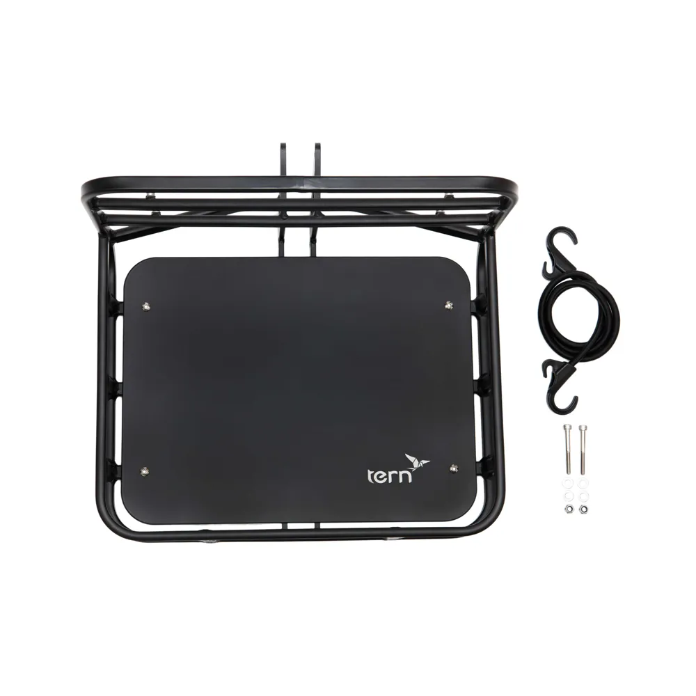 uPRISE Bikes Tern Transporteur Front Rack - Black | Price match, 365 day return s, 18-Month Warranty, Finance Available & Free UK Delivery